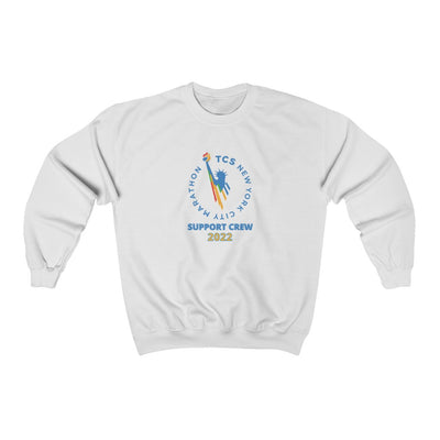 New York 26.2 Support Crew Sweatshirt, NY Marathon Support Crew, Unisex Heavy Blend Crewneck Sweatshirt