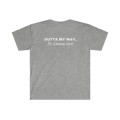 Brooklyn Half Marathon, Outta My Way I'm Running Here,  Brooklyn 13.1, Unisex Softstyle T-Shirt, Brooklyn Half Tshirt