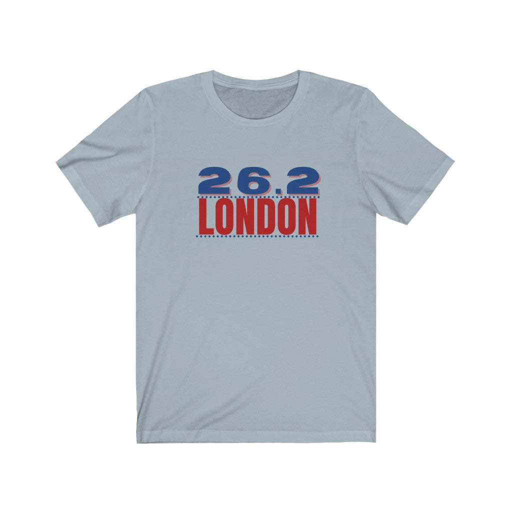 26.2 London, London Marathon, Gift for Runner, Unisex Jersey Short Sleeve Tee, Marathon Shirt, Marathoner, Shirt for Runner