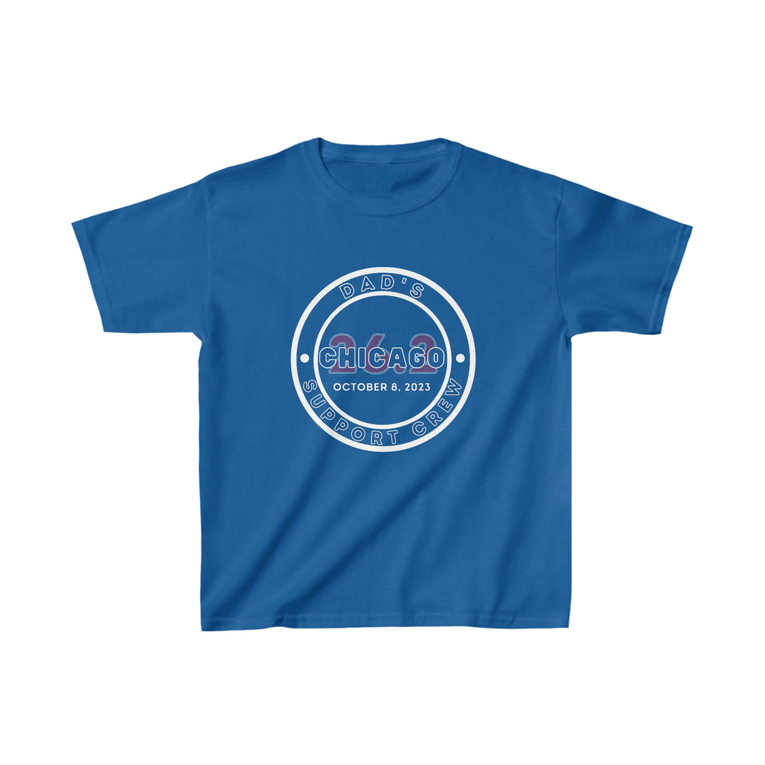 Chicago Kids Support Crew Tee,  Kids Marathon Support Shirt, Support Crew Kids Shirt for Chicago, Chicago Runner