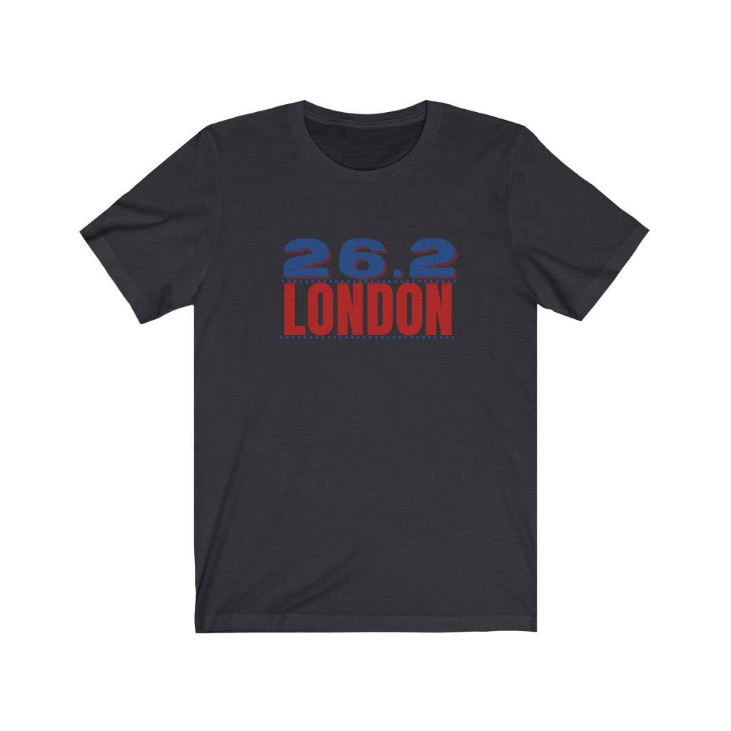 26.2 London, London Marathon, Gift for Runner, Unisex Jersey Short Sleeve Tee, Marathon Shirt, Marathoner, Shirt for Runner