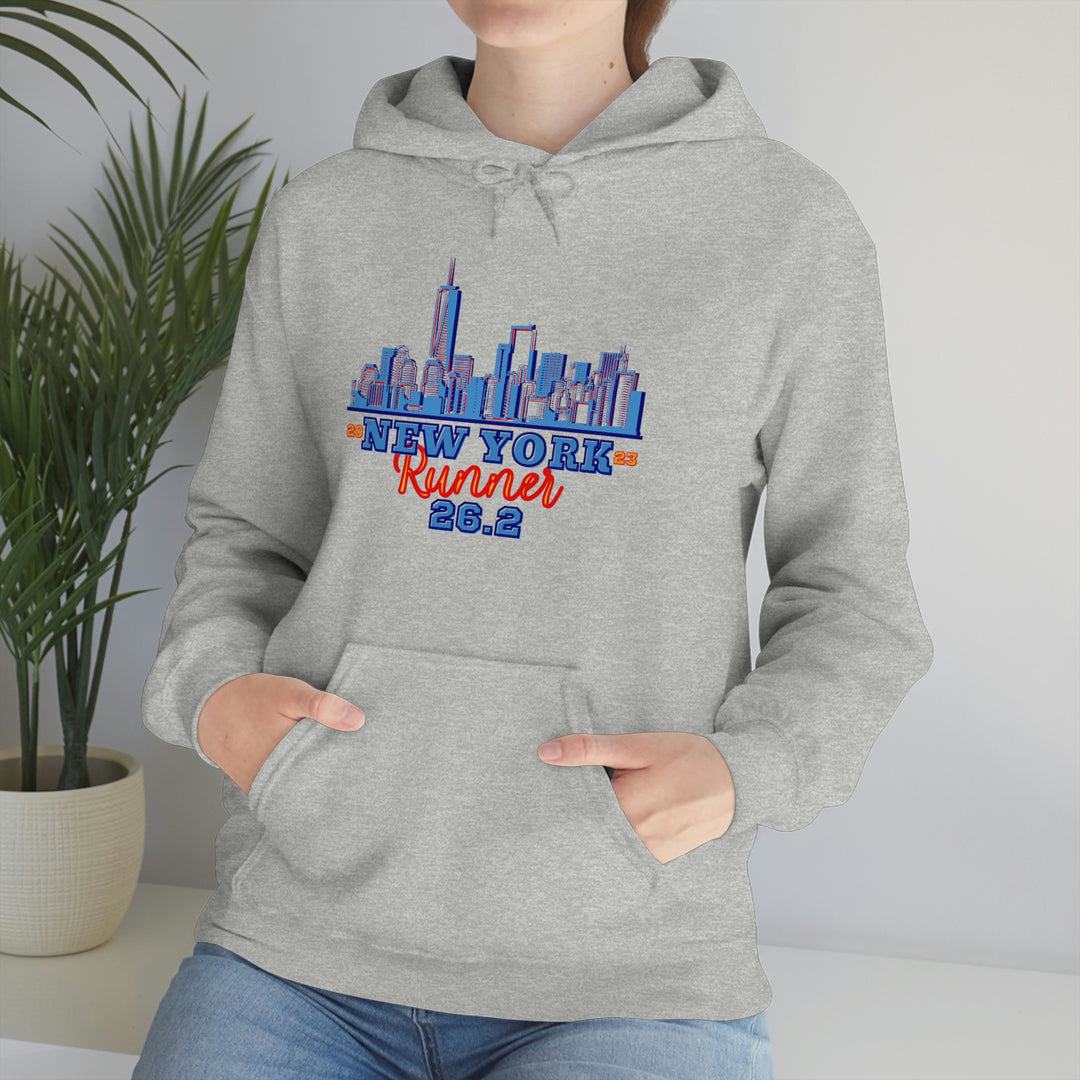 NYC Runner, 26.2, Unisex Hoodie, 2023 New York City, Nyc Hoodie, Marathon, Nyc In Training, New York Runner