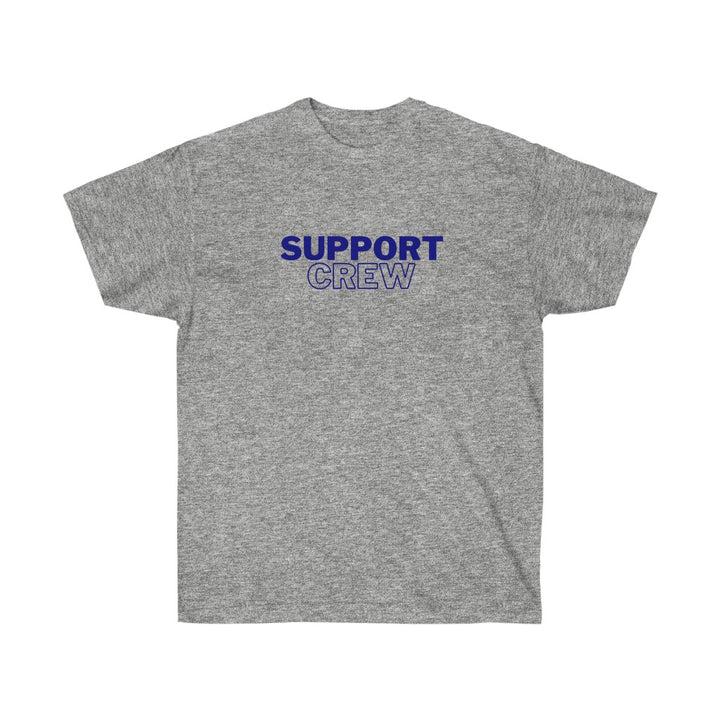 Support Crew T Shirt, Unisex Ultra Cotton Tee, Marathon Support Shirt, Ironman Support