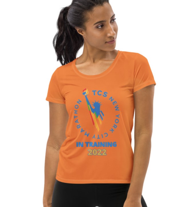 NYC Marathon in Training Running Shirt, Women&