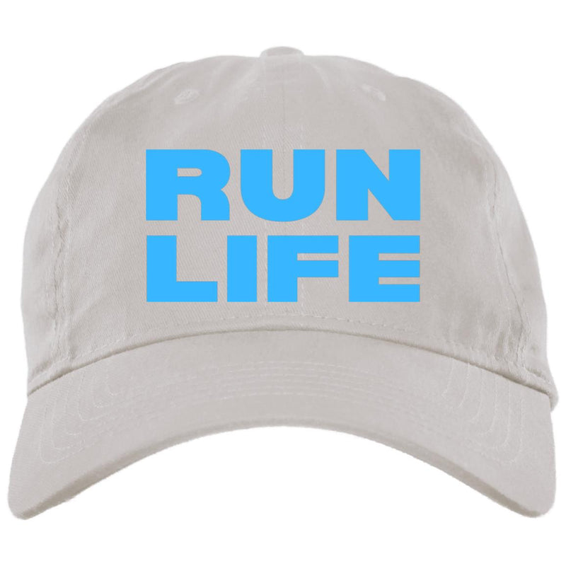 RUNLIFE,  Embroidered Cap, Hat for Runners, Run Life Hat, Gift for Runner