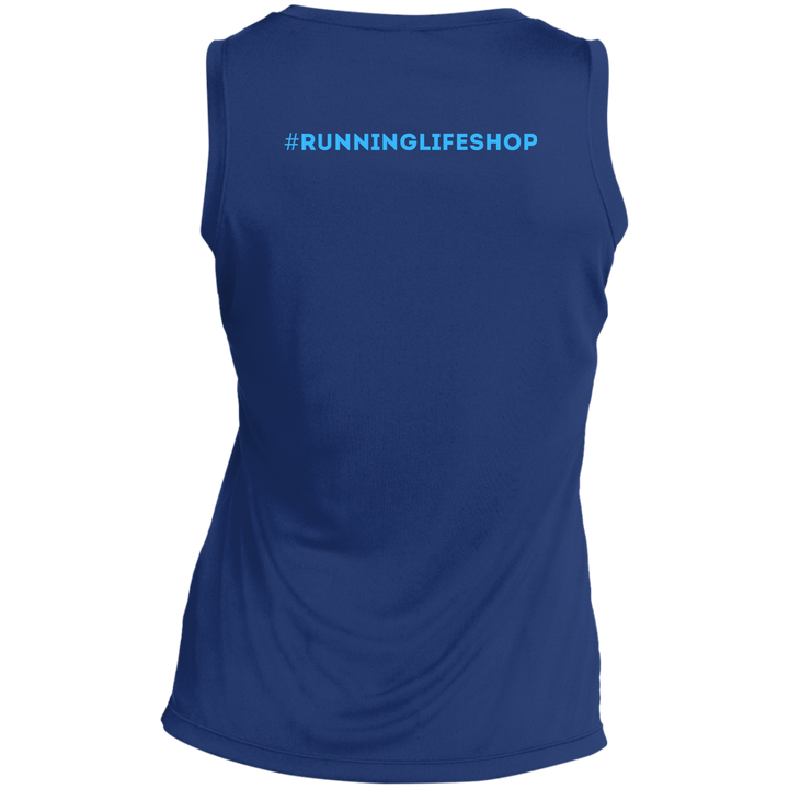 Big Cottonwood, Ladies' V-Neck Performance Tee, Big Cottonwood Tank, Personalized Race Day Tank