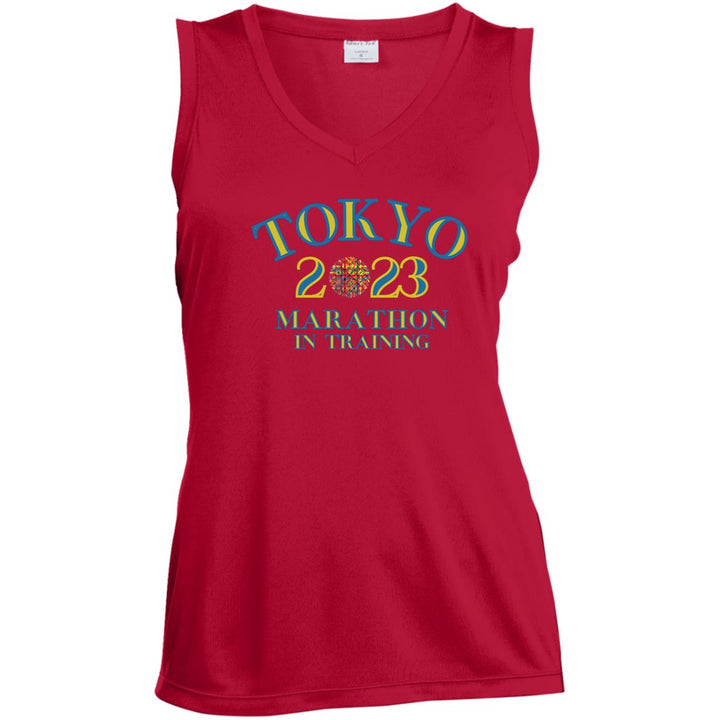 Tokyo Marathon, Ladies' Sleeveless Tee, Tokyo Runner, Tokyo Marathon Tank