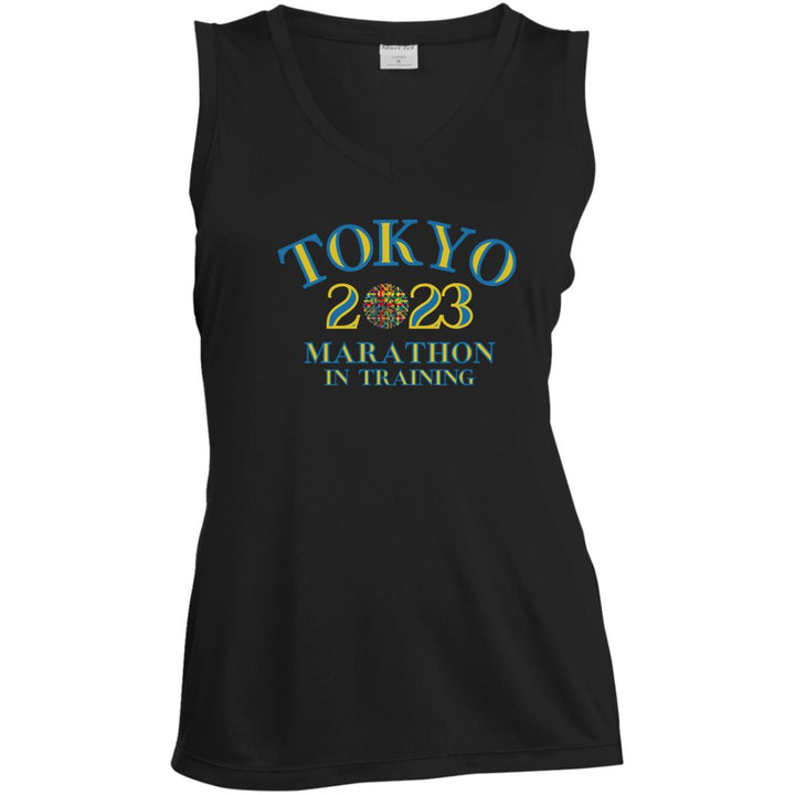 Tokyo Marathon, Ladies' Sleeveless Tee, Tokyo Runner, Tokyo Marathon Tank