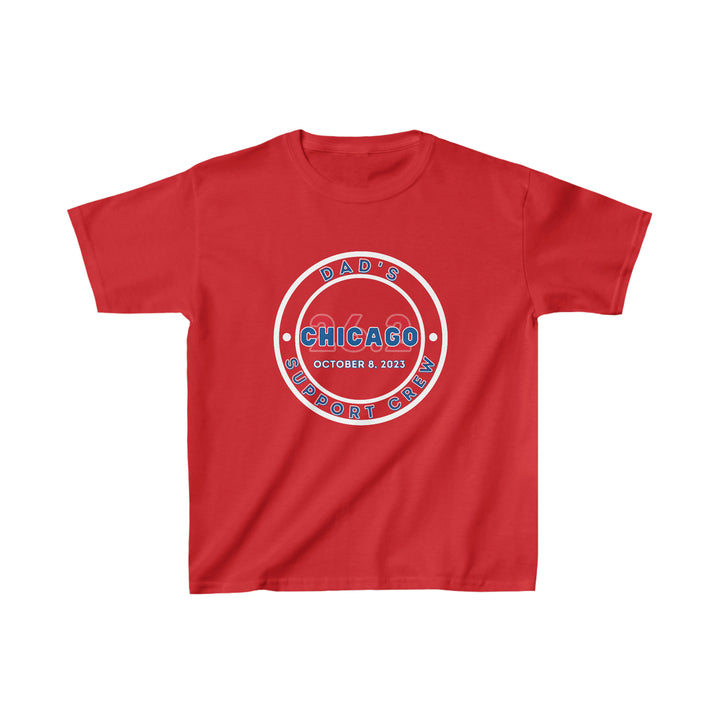 Chicago Kids Support Crew Tee,  Kids Marathon Support Shirt, Support Crew Kids Shirt for Chicago, Chicago Runner