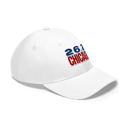 26.2 Chicago Hat, Chicago Marathon, Embroidered Marathon Cap, Unisex Twill Hat, 2022 Chicago Marathon, Marathon Gift