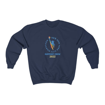 New York 26.2 Support Crew Sweatshirt, NY Marathon Support Crew, Unisex Heavy Blend Crewneck Sweatshirt