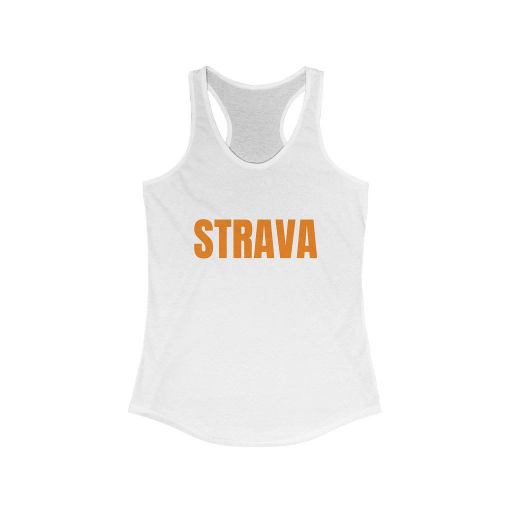 Funny Running Tank, If not on Strava, Women's Running Tank, Runner Tank