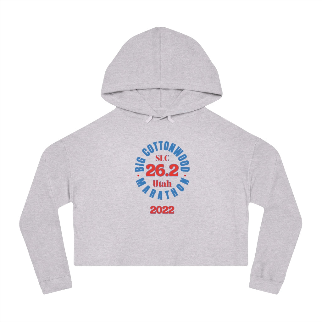 Big Cottonwood Marathon, Big Cottonwood Cropped Hoodie, Utah 26.2 Sweatshirt, SLC Marathon Hoodie