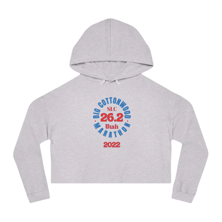 Big Cottonwood Marathon, Big Cottonwood Cropped Hoodie, Utah 26.2 Sweatshirt, SLC Marathon Hoodie