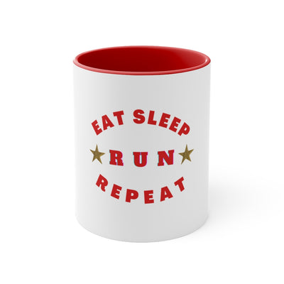 Eat Run Sleep Repeat, Runners Coffee Mug, 11oz,