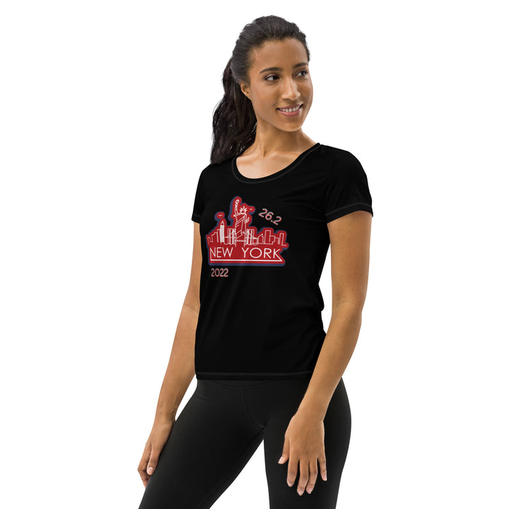 New York Runner, Women's Athletic T-shirt, 26.2, Marathon Runner