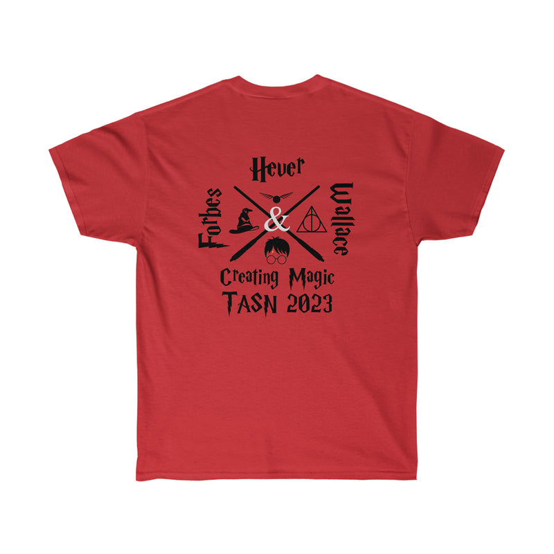 Custom Team Shirt, Red Unisex Ultra Cotton Tee