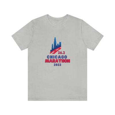 Chicago Marathon, 26.2 Chicago, Gift for Runner, Unisex  Short Sleeve Tee, Marathon Shirt, Marathoner, Shirt for Runner