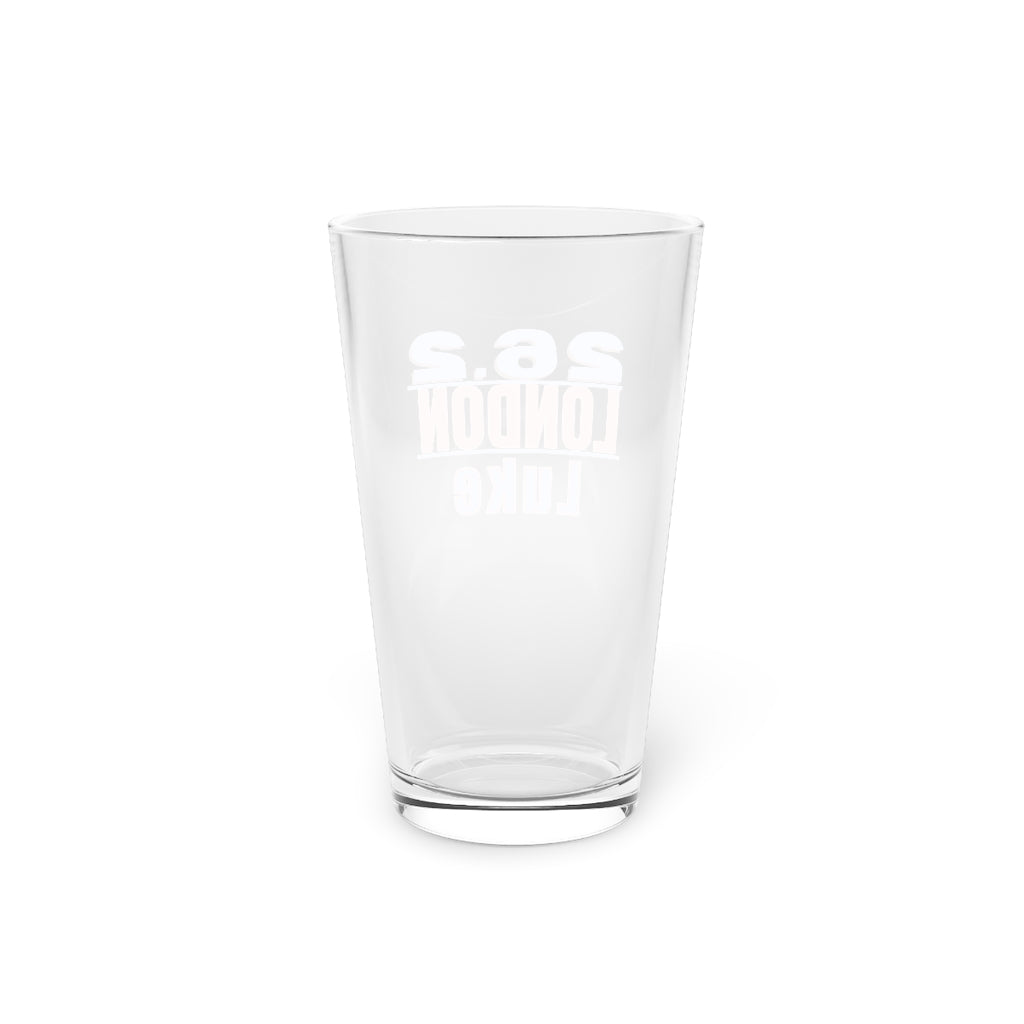 London Marathon, 26.2, Pint Glass, 16oz, 2022 London Marathon, Gift for Runner, London Beer Glass