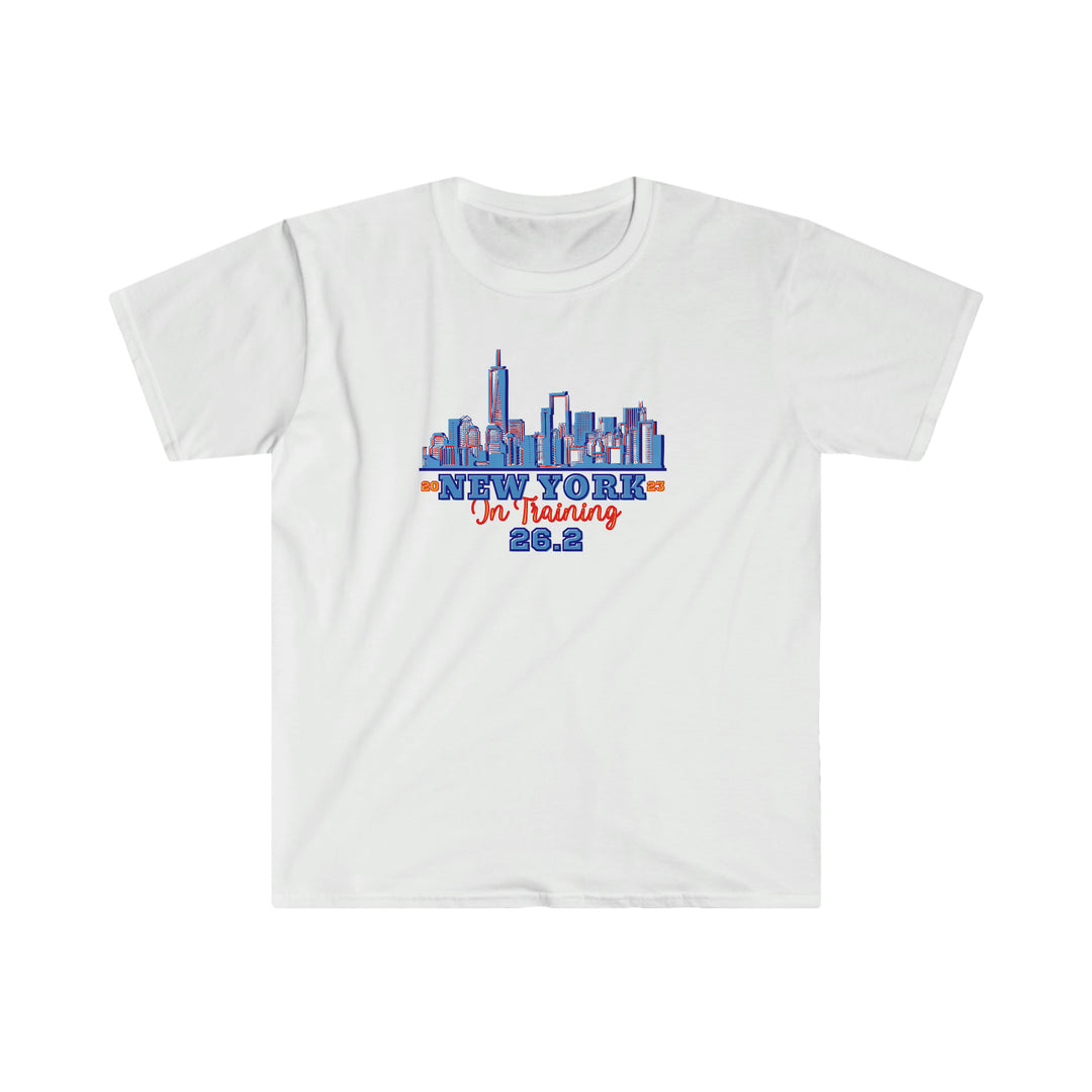 New York Runner, 26.2, Unisex Softstyle T-Shirt, Marathon in Training, NYC Runner, Gift for NY Runner