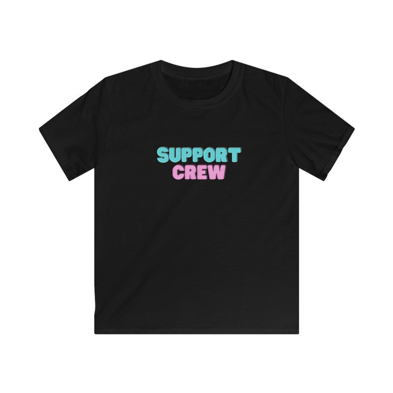 Kids Support Crew Tee,  Kids Marathon Support Shirt, Support Crew Kids Shirt