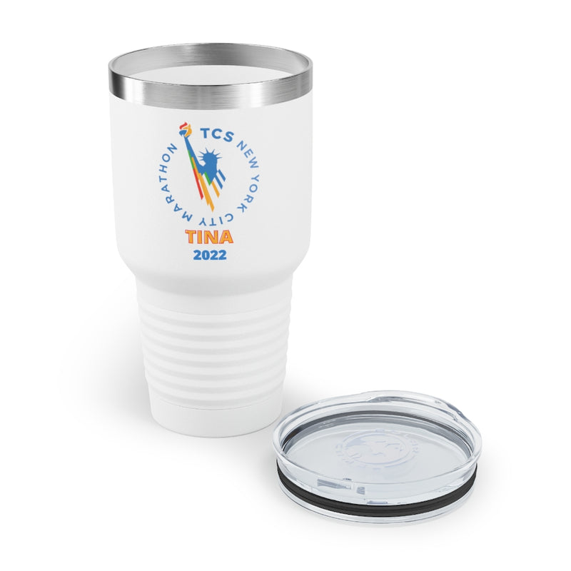 New York Marathon Tumbler, 30oz, Personalized Marathon Gift, NYC Marathon, 2022 Marathon
