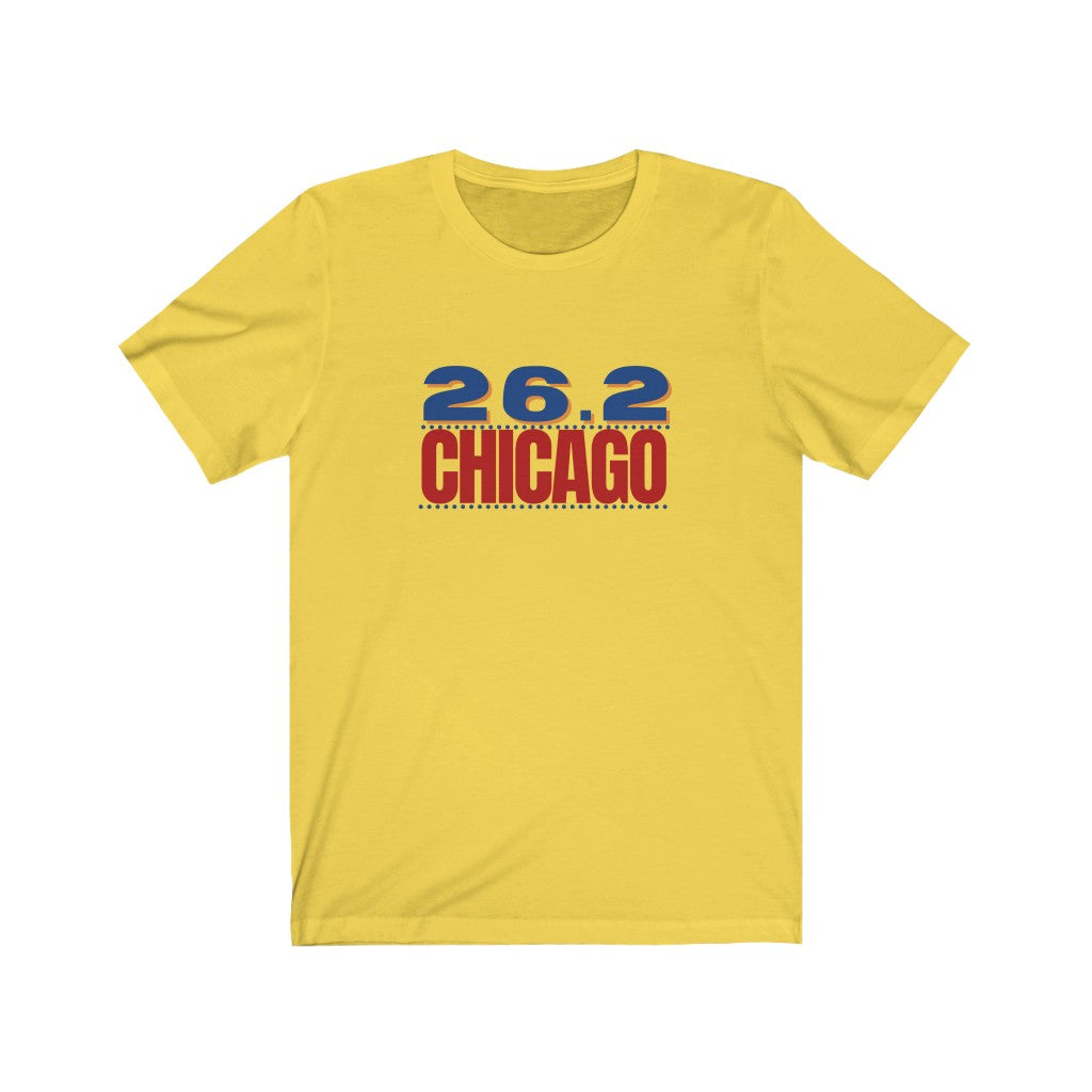 26.2 Chicago, Chicago Runner, Gift for Runner, Unisex Jersey Short Sleeve Tee, Marathon Shirt, Marathoner, Shirt for Runner