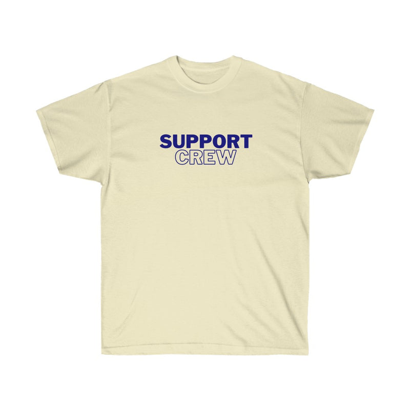 Support Crew T Shirt, Unisex Ultra Cotton Tee, Marathon Support Shirt, Ironman Support
