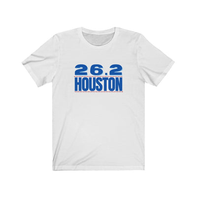 26.2 Houston Marathon Shirt, Gift for Runner, Unisex Jersey Short Sleeve Tee, Marathon Shirt, Marathoner, Shirt for Runner