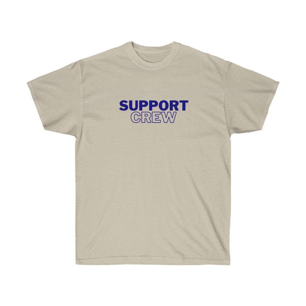 Support Crew T Shirt, Unisex Ultra Cotton Tee, Marathon Support Shirt, Ironman Support