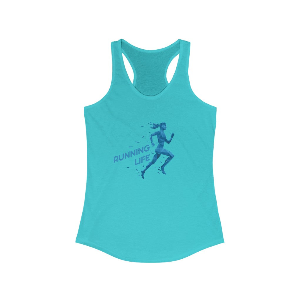 Running Life, Racerback Tank, Running Tank, Runner, Run Tank,