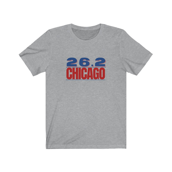 26.2 Chicago, Chicago Runner, Gift for Runner, Unisex Jersey Short Sleeve Tee, Marathon Shirt, Marathoner, Shirt for Runner