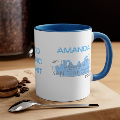 San Francisco Marathon, Do Epic Shit, San Francisco Coffee Mug, 11oz, SF Marathon Gift, Personalized SF Cup, Custom Gift for Runner, 26.2 Cup