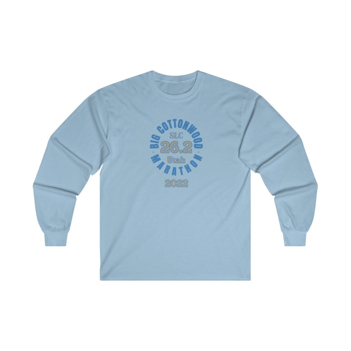 Big Cottonwood, 2022 Big Cottonwood Marathon Shirt, Utah Runner, Unisex Long Sleeve Tee, 26.2 SLC Marathon