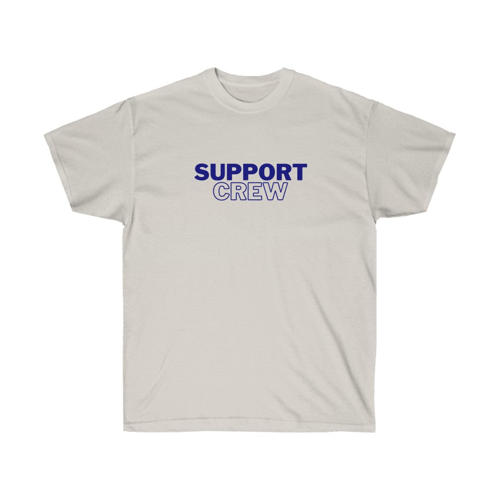 Support Crew T Shirt, Unisex Ultra Cotton Tee, Marathon Support Shirt, Ironman Support