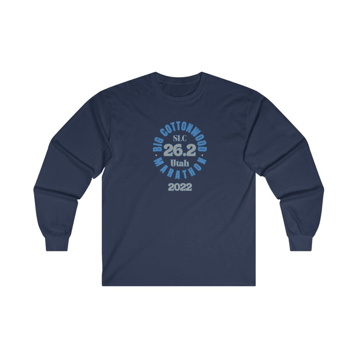 Big Cottonwood, 2022 Big Cottonwood Marathon Shirt, Utah Runner, Unisex Long Sleeve Tee, 26.2 SLC Marathon