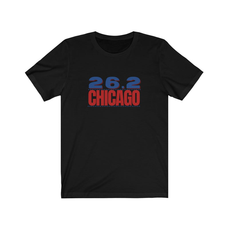 26.2 Chicago, Chicago Marathon, Gift for Runner, Unisex Jersey Short Sleeve Tee, Marathon Shirt, Marathoner, Shirt for Runner