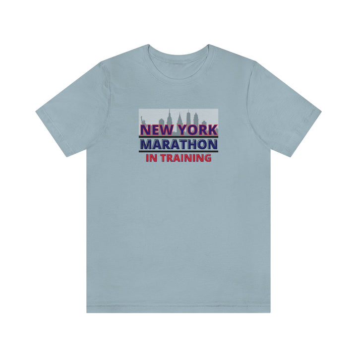 New York Runner in Training Shirt, Unisex Jersey Short Sleeve Tee, Marathon Shirt, Marathoner, In Training Tee