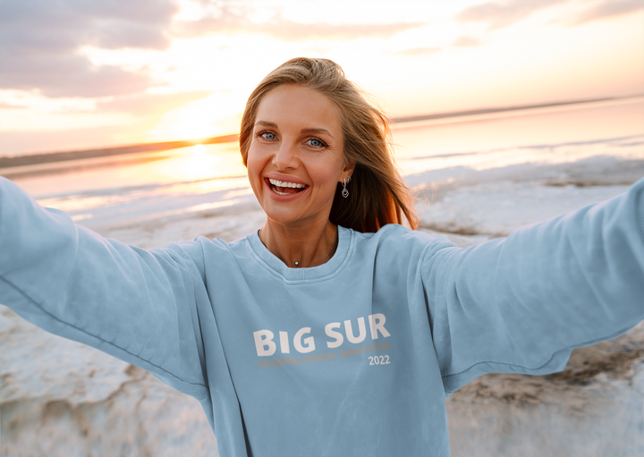 Big Sur Marathon, Big Sur Sweatshirt, 2022 Big Sur Marathon, Marathon Sweatshirt, Gift for Big Sur Runner, 26.2