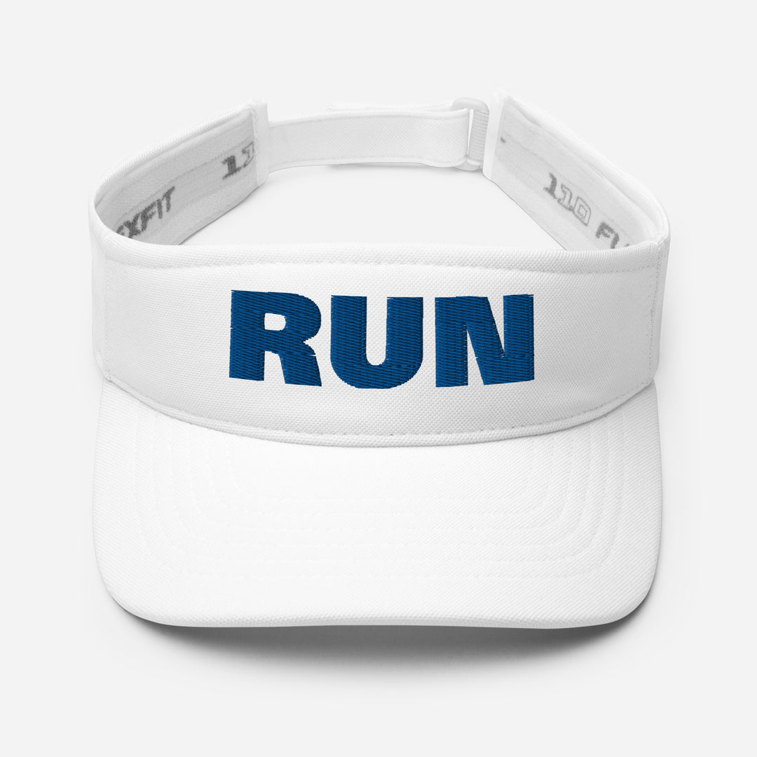 RUN Visor, Running Hat, Gift for Runner